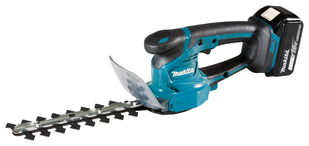 Akumuliatorinės gyvatvorių/žolės žirklės Makita DUM111SYX, 18V, 1x1.5Ah