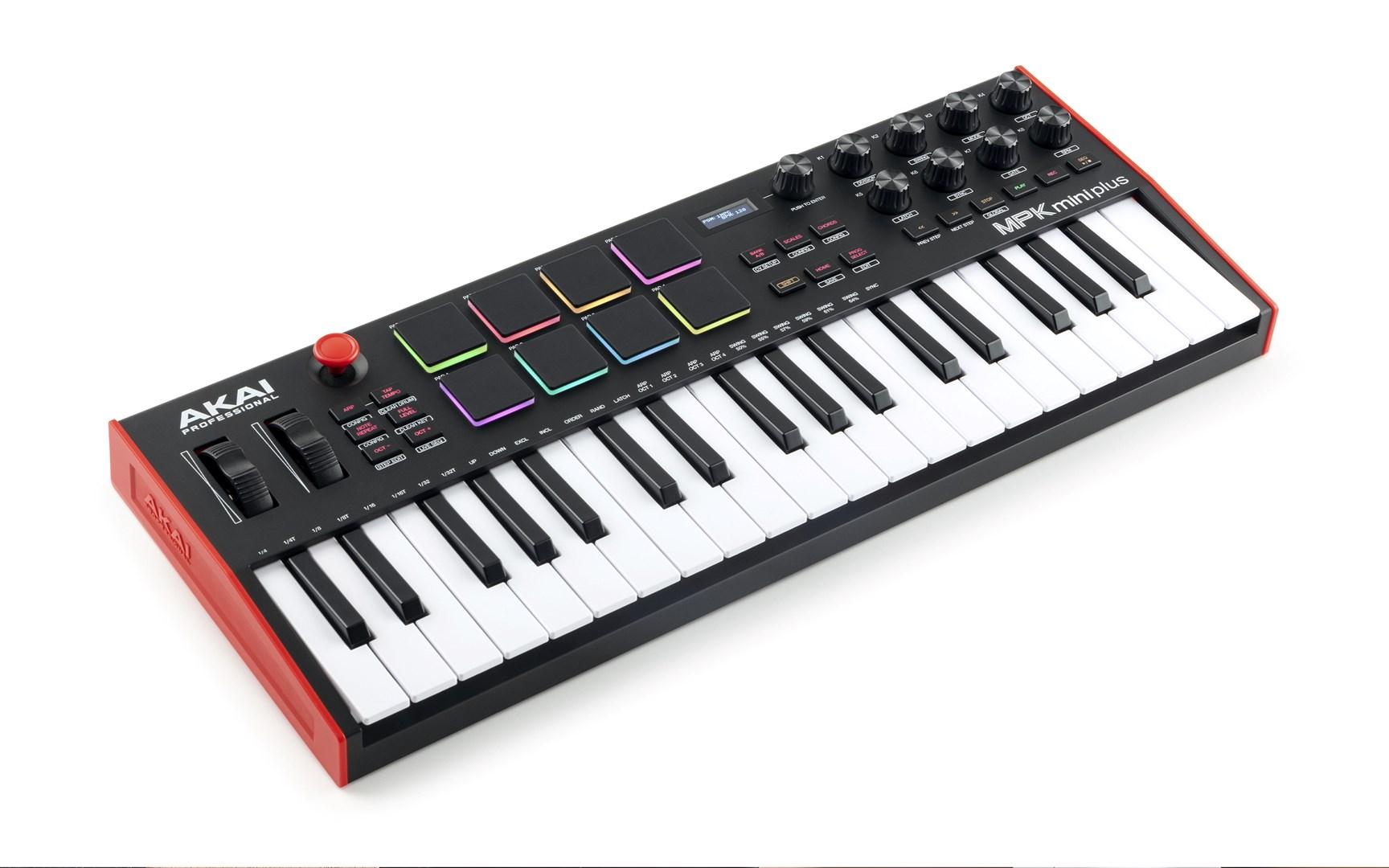AKAI MPK MINI PLUS - Mini valdymo klaviatūra