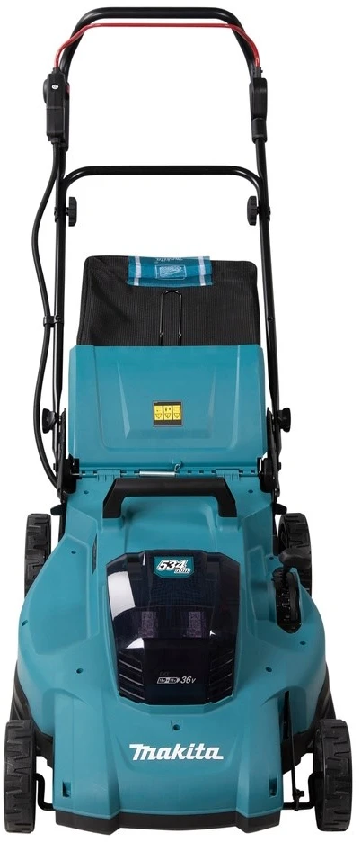 Akumuliatorinė vejapjovė Makita DLM538CT2; 2x18 V; 2x5,0 Ah akum.