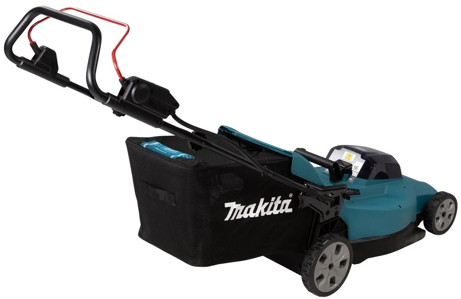 Akumuliatorinė vejapjovė Makita DLM538CT2; 2x18 V; 2x5,0 Ah akum.