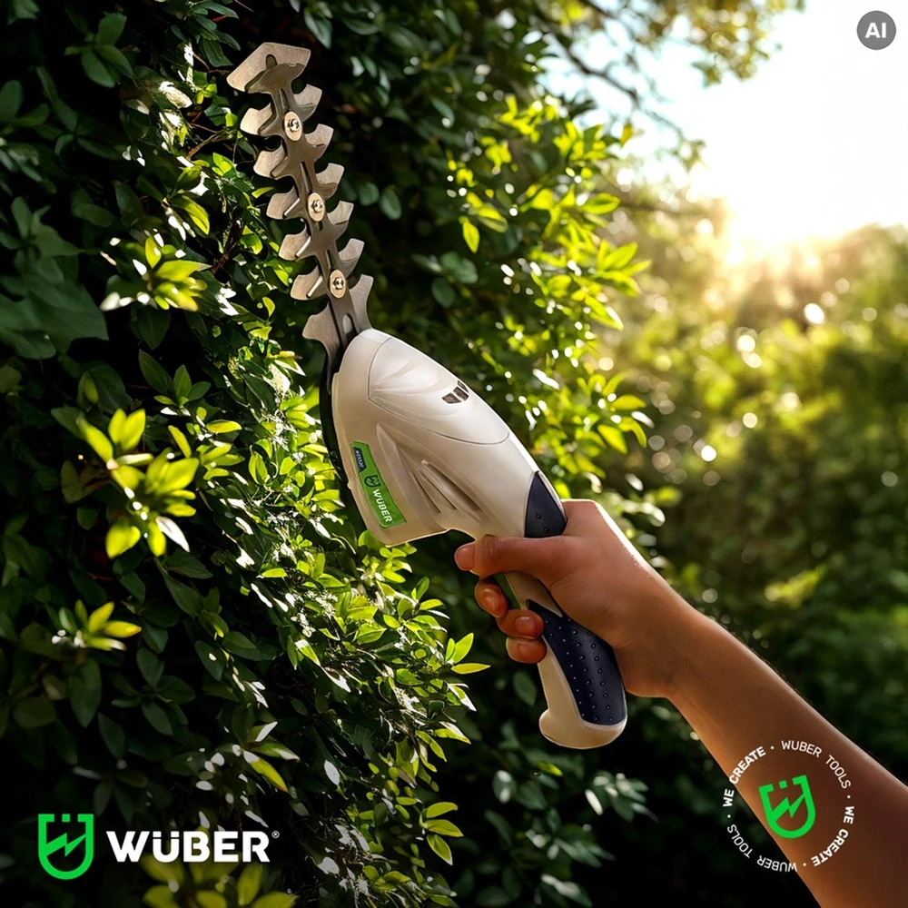 Cordless 2-in-1 hedge and grass trimmer 7.2 V, cutting width 120 mm, USB-C W23320 WUBER