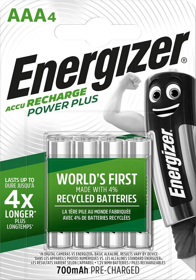 AKUMULIATORIUS BAT-AAA/AKU-700*P4 1.2 V Ni-MH AAA ENERGIZER