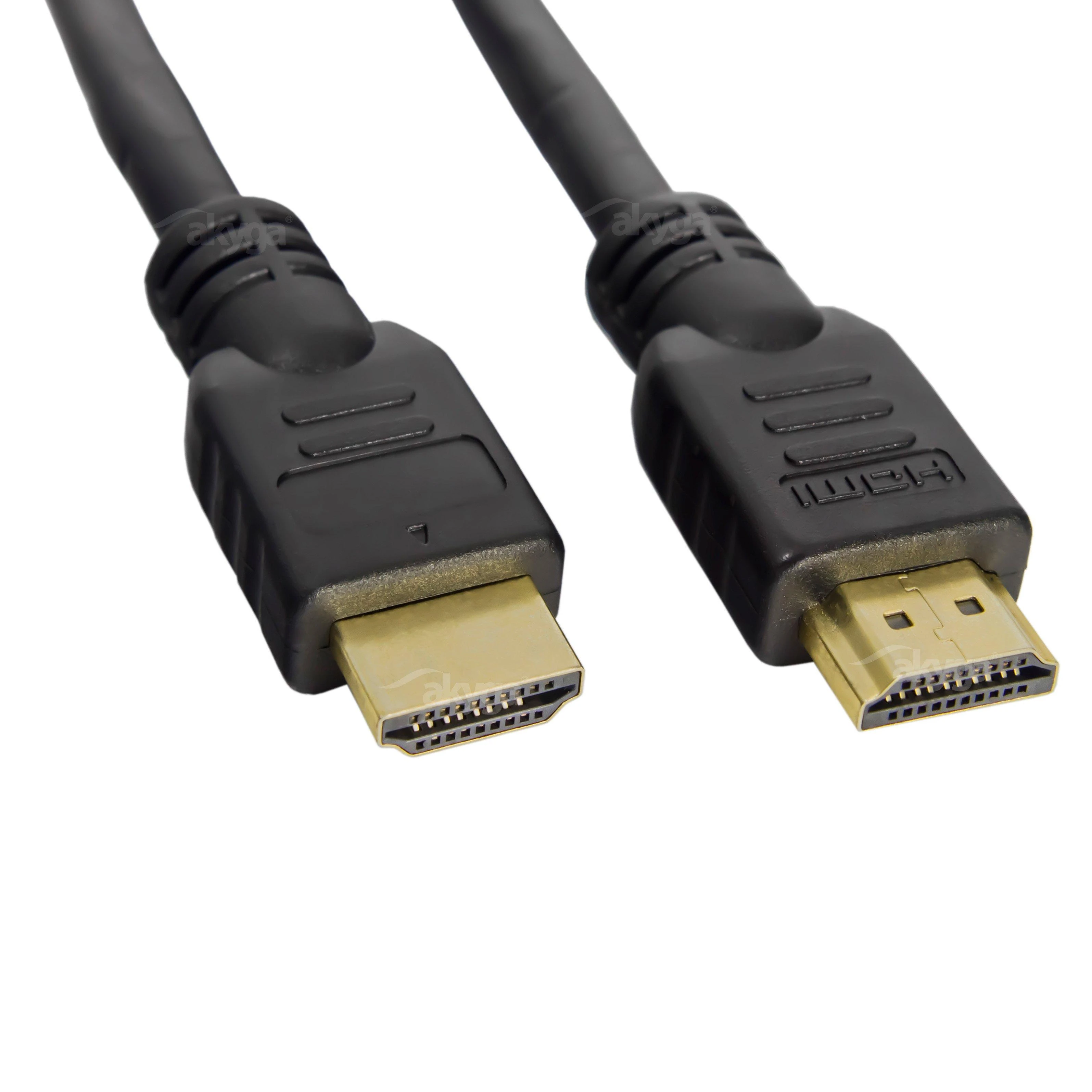 Akyga HDMI laidas su aukso spalvos jungtimis