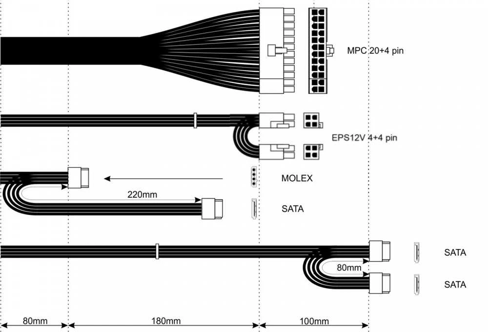 Akyga maitinimo šaltinis 1U mini ITX / Flex ATX 200W AK-I1-200 P4 PFC FAN 3xSATA