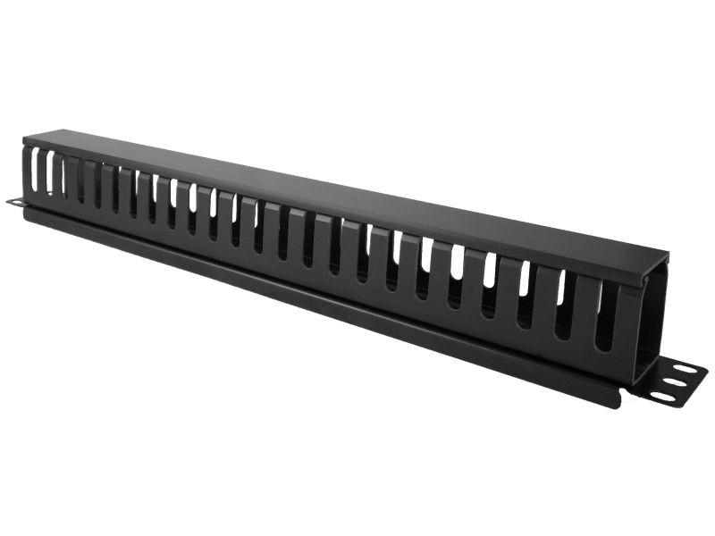 Alantec PK008 kabelių organizatorius Kabelių dėžutė Sieninis Juodas