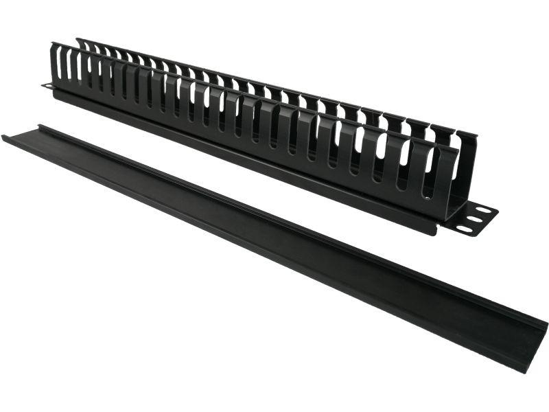 Alantec PK008 kabelių organizatorius Kabelių dėžutė Sieninis Juodas