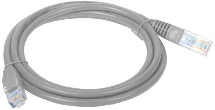 Komutacinis laidas U/UTP cat.5e PVC 15.0m pilkas ALANTEC