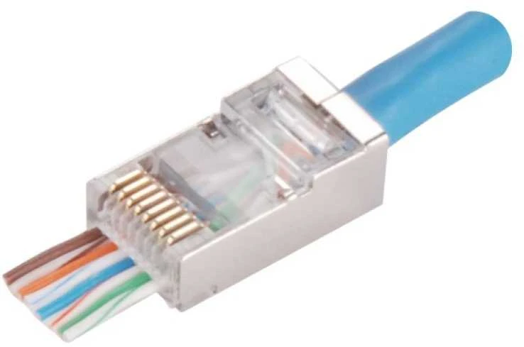 Alantec Tiekiamas RJ45 STP cat.5e kištukas (100 vnt.)