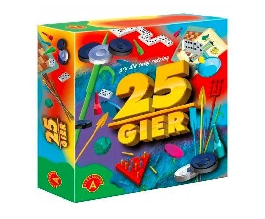 „Multigra“ stalo žaidimai, 25 žaidimai visai šeimai, GR0296
