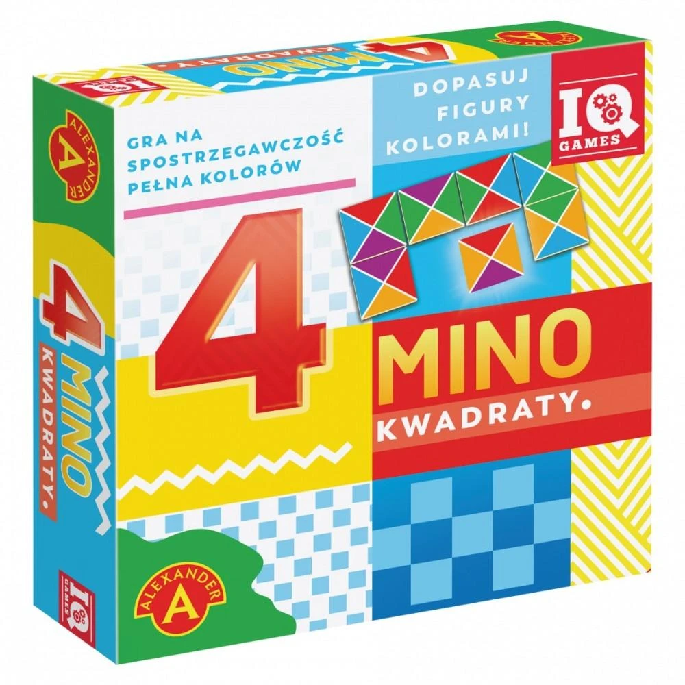 Dėlionė Alexander Aleksandro Aleksandro 4 - Mino - ALEX kvadratai