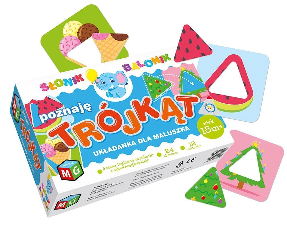 Alexander Multigra Susipažįstu su trikampiu - Dramblys Balonik