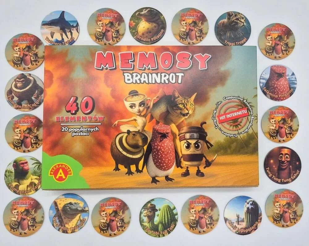 Alexander Atmintis-memosy Brainrot-Crocodillo,Tralal...32147