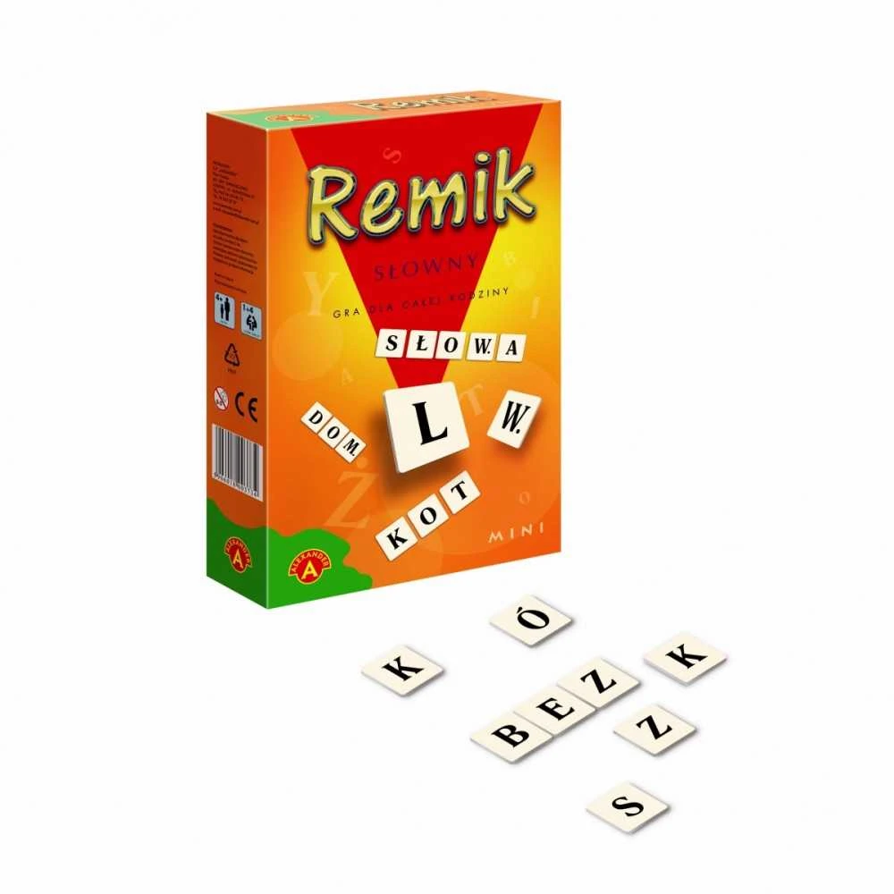 Alexander Aleksandro lavinamasis žodžių žaidimas „Rummy“ – mini versija – raidžių išdėstymas GR0800