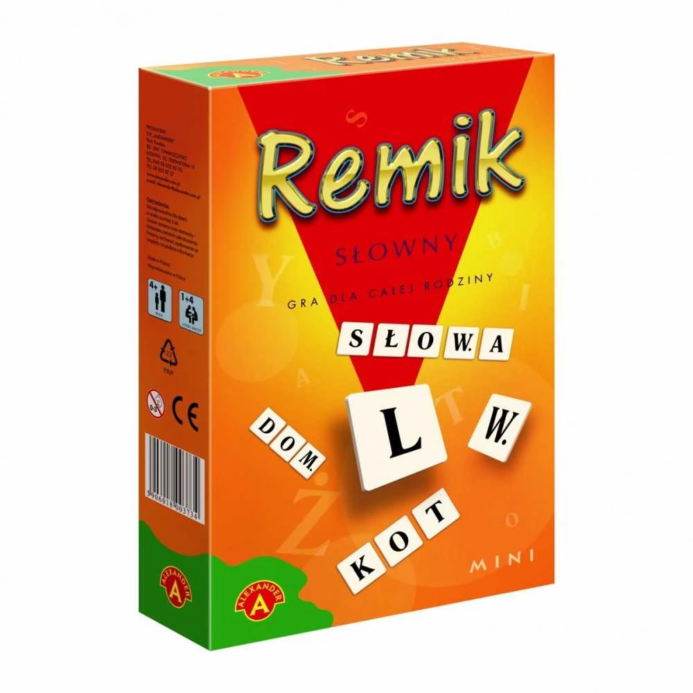 Alexander Aleksandro lavinamasis žodžių žaidimas „Rummy“ – mini versija – raidžių išdėstymas GR0800