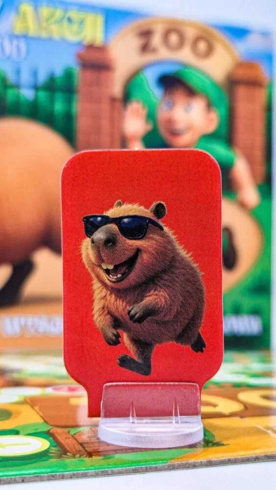 Alexander stalo žaidimas Kapibarai veikia – pabėgimas iš zoologijos sodo GR0898