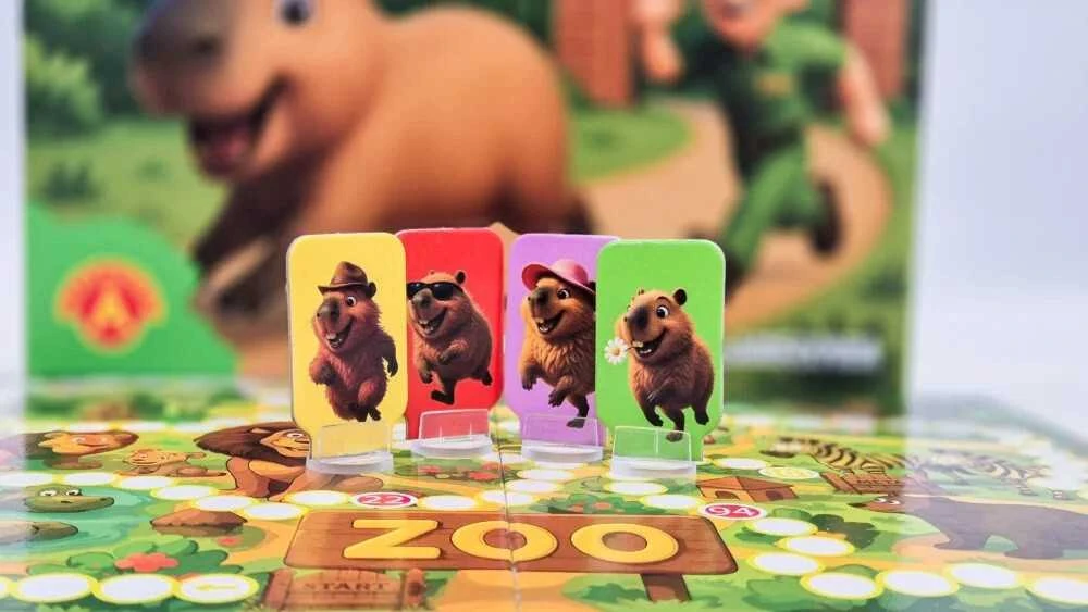 Alexander stalo žaidimas Kapibarai veikia – pabėgimas iš zoologijos sodo GR0898