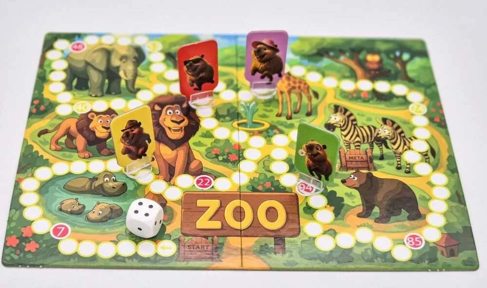 Alexander stalo žaidimas Kapibarai veikia – pabėgimas iš zoologijos sodo GR0898