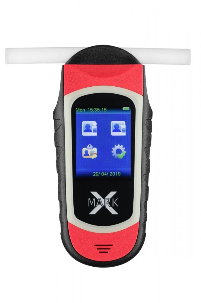 Alkotesteris AlcoVisor Mark X+ raudona