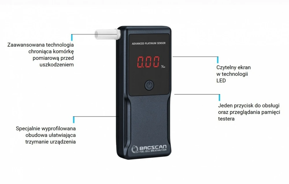 Alkotesteris Bacscan F-50 Ultra
