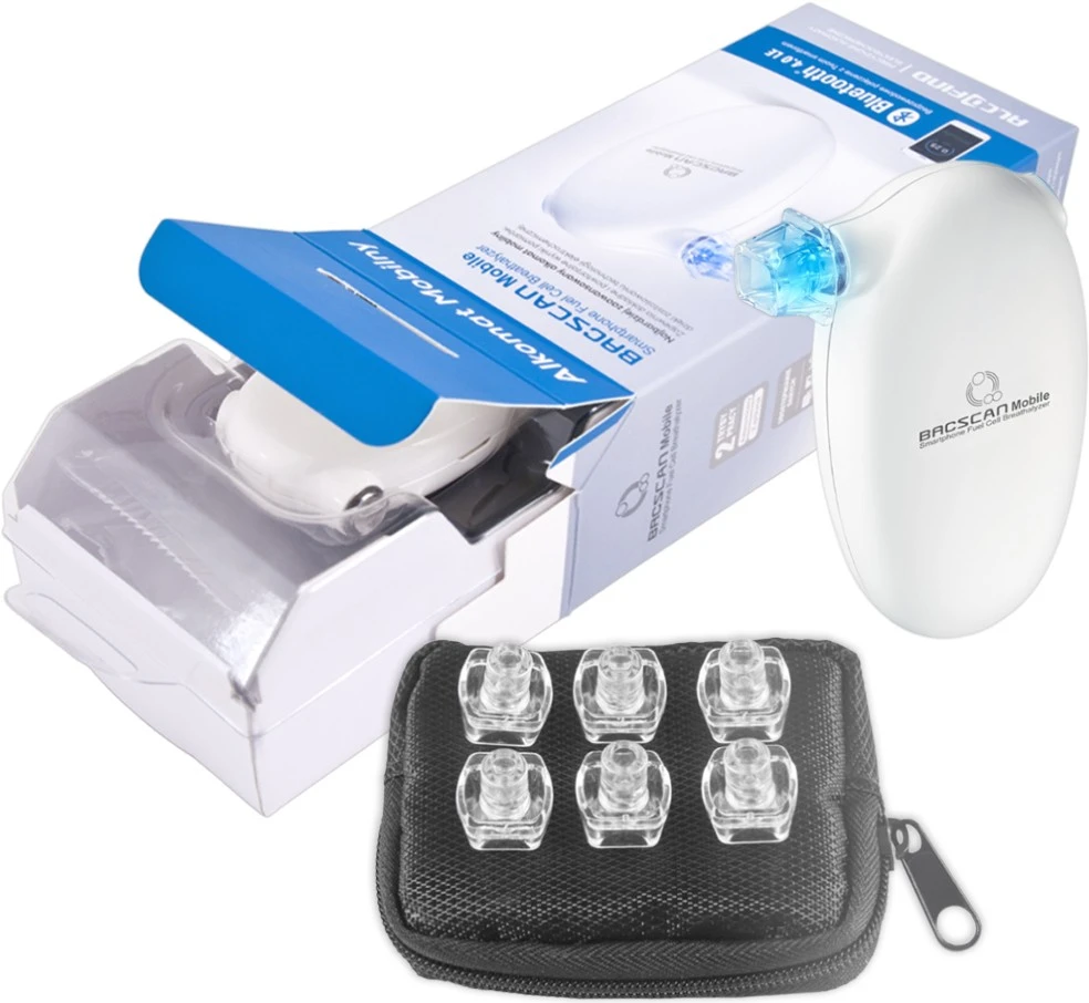 „Alkotesteris HI-TECH MEDICAL BACscan Mobile“ (elektrocheminis)