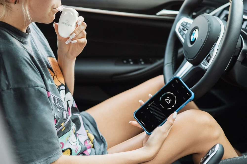„Alkotesteris HI-TECH MEDICAL BACscan Mobile“ (elektrocheminis)