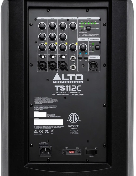 Alto Professional Alto TS112C - aktyvi kolonėlė, 1200 W