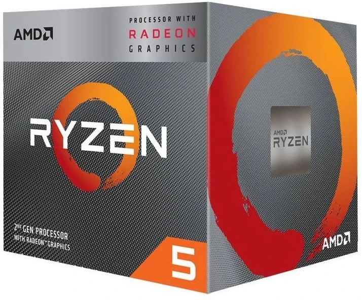 Procesorius AMD AM4 Ryzen 5 3400G SBX 3,7GHz MAX Boost 4,2GHz 4MB Radeon RX Vega 11 65W