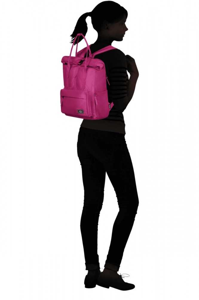 Kuprinė American Tourister Urban Groove, 20.5 L, su ratukais, rožinė