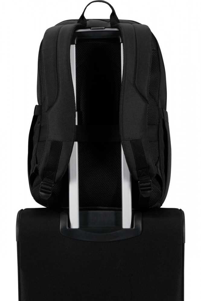 American Tourister Juodas miesto stiliaus kuprinė nešiojamam kompiuteriui 15.6"
