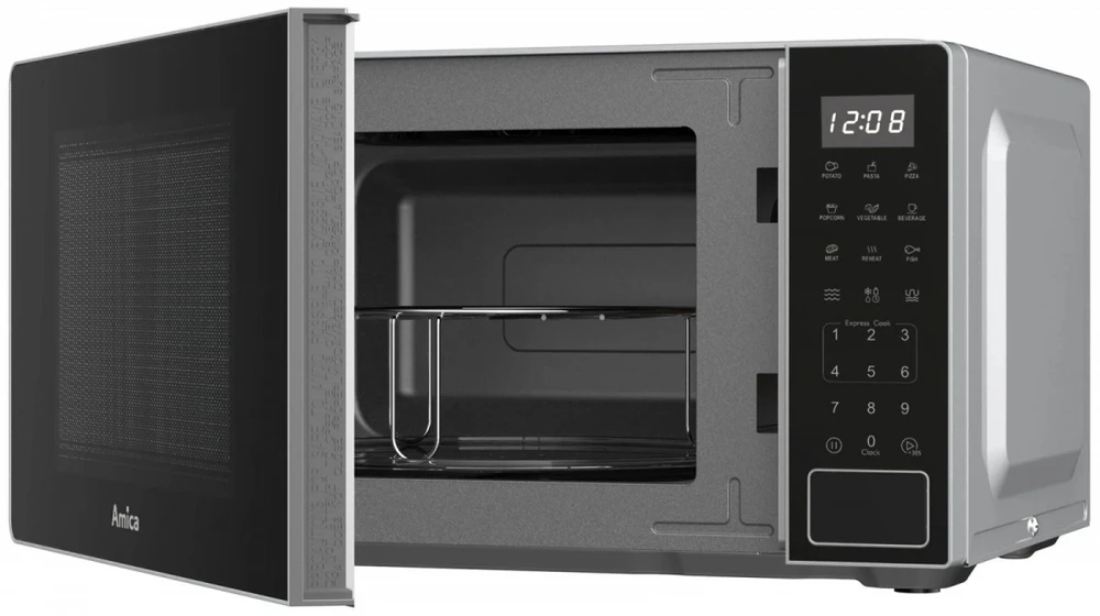 Mikrobangų krosnelė Amica Mikrobangų krosnelė MMW20E3GS (1196023)