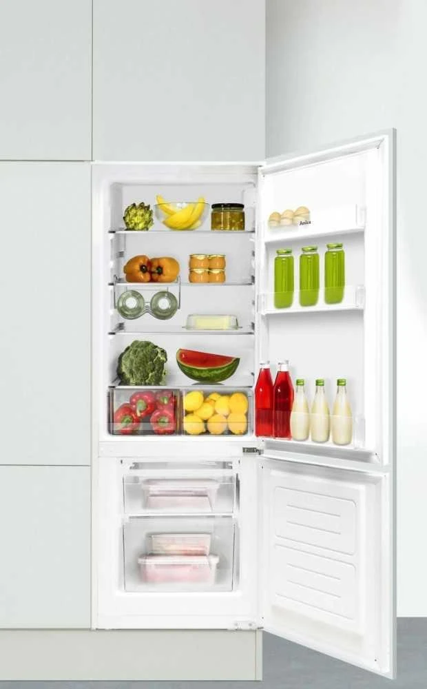Amica BK2265.4i(E) 212-litre built-in fridge-šaldiklis, Baltas