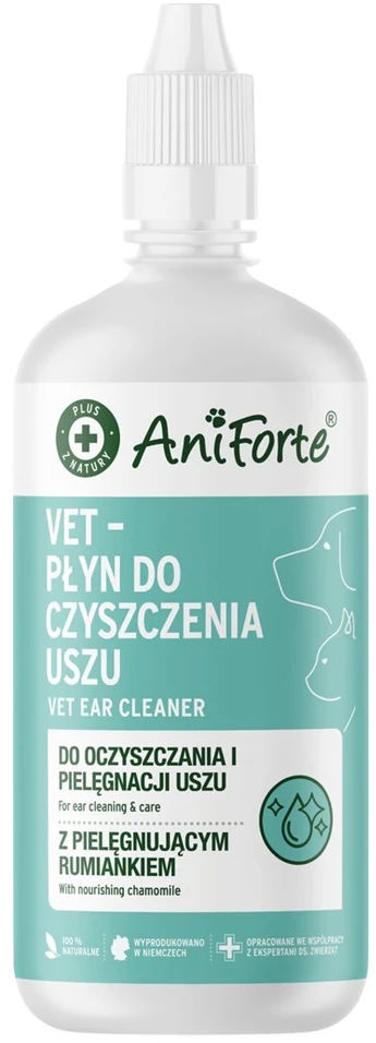 AniForte ausų valiklis naminiams gyvūnams 250 ml
