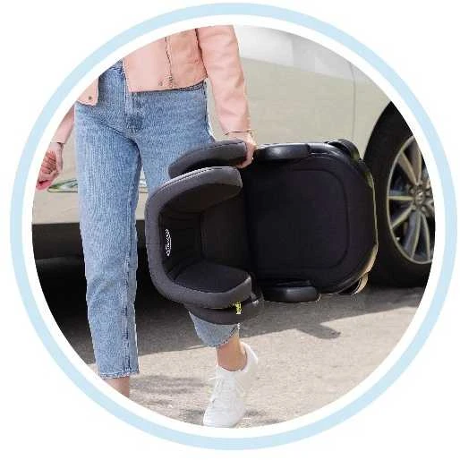 Automobilinė kėdutė Graco Junior Maxi R129, Rudos spalvos