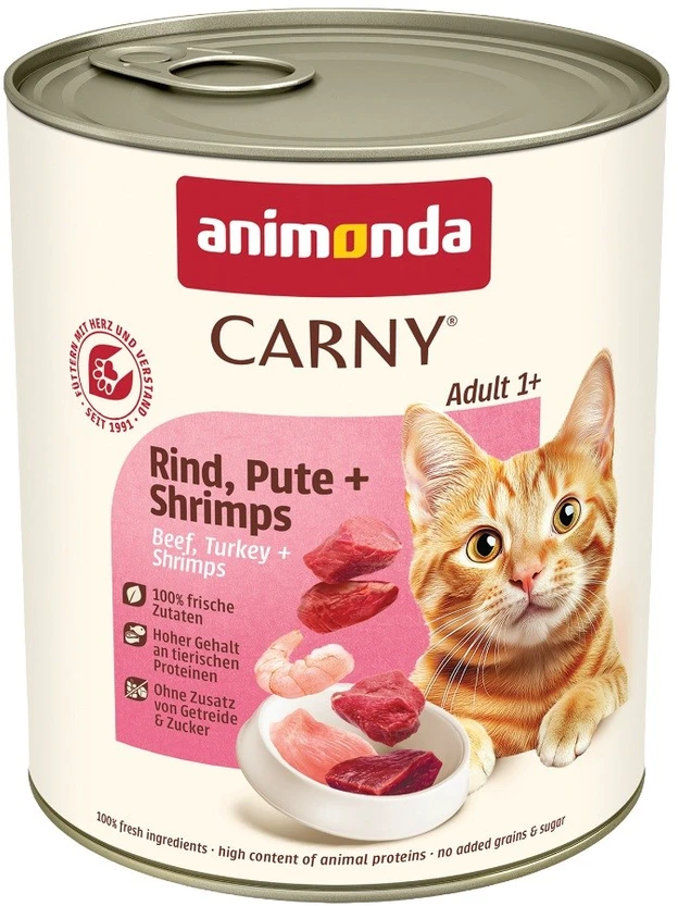 Drėgnas Kačių Maistas - Animonda Carny 800g