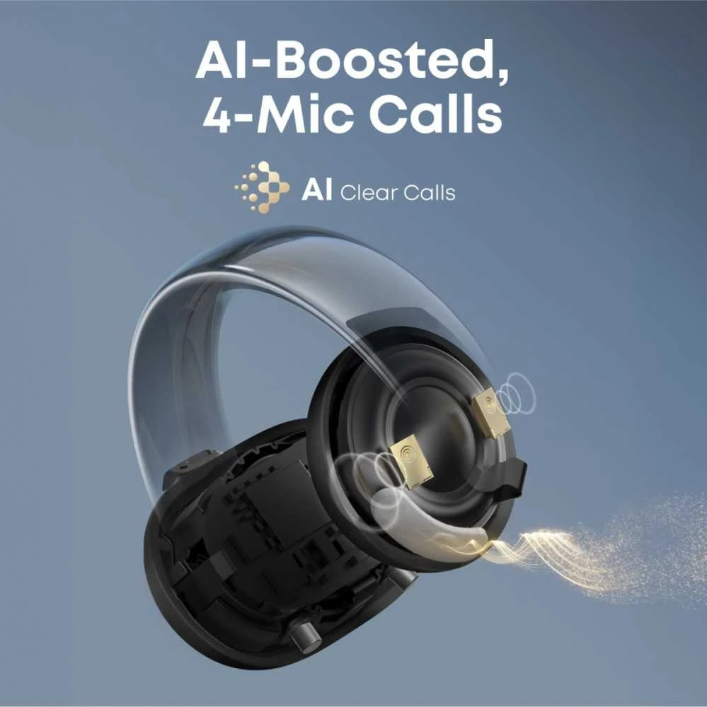 Ausinės ANKER Soundcore AeroClip juodas užsegamas ausinukas