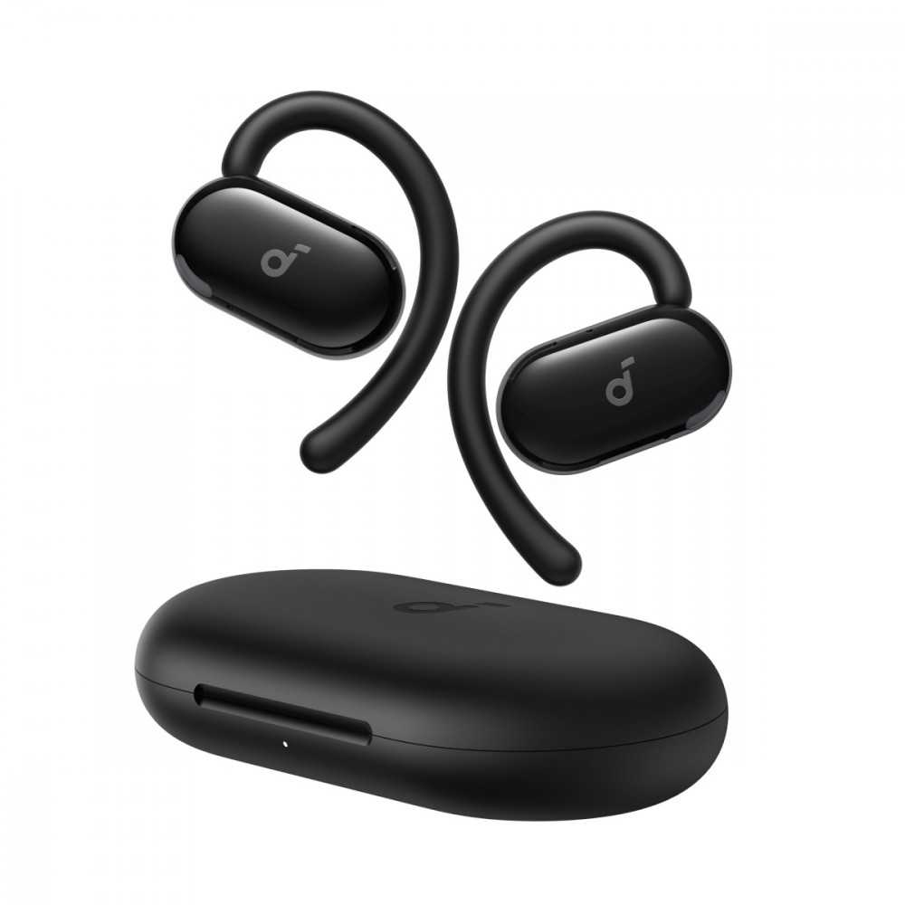 Anker „Soundcore v20i“ atviros „Bluetooth“ ausinės, juodos