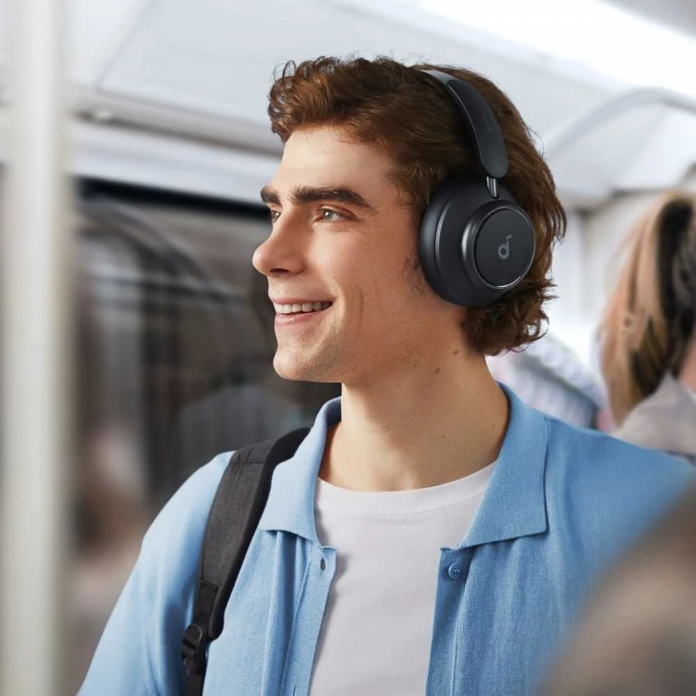 Anker Soundcore Space Q45 ausinės naudojimo metu