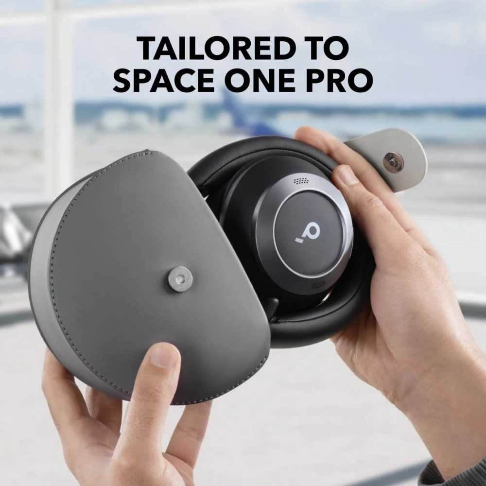 Anker Soundcore Space One Pro ausinių dėklas, Juodos spalvos