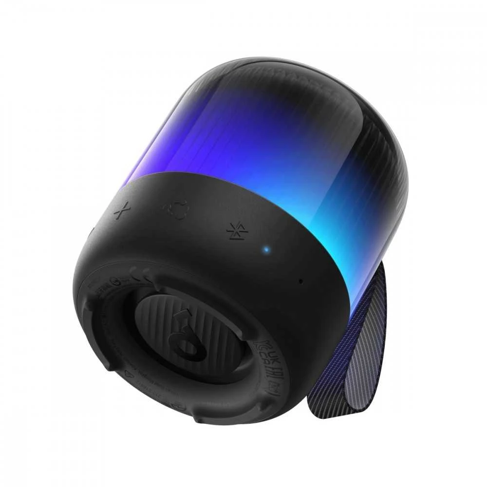 Nešiojama kolonėlė Anker Soundcore Glow Mini, Juodos spalvos