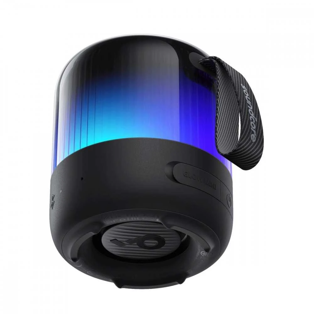 Nešiojama kolonėlė Anker Soundcore Glow Mini, Juodos spalvos