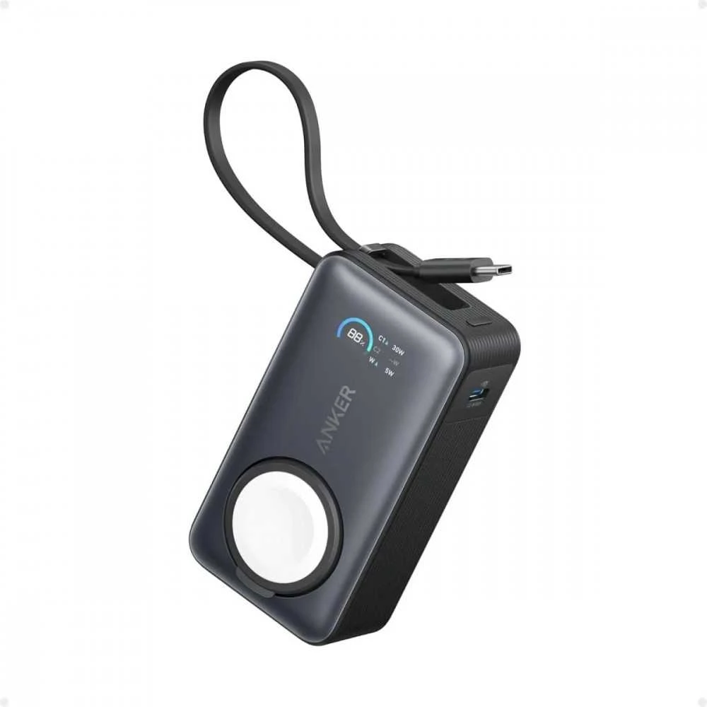 Anker MagGo Power Bank | 10000 mAh | Juodas Stone