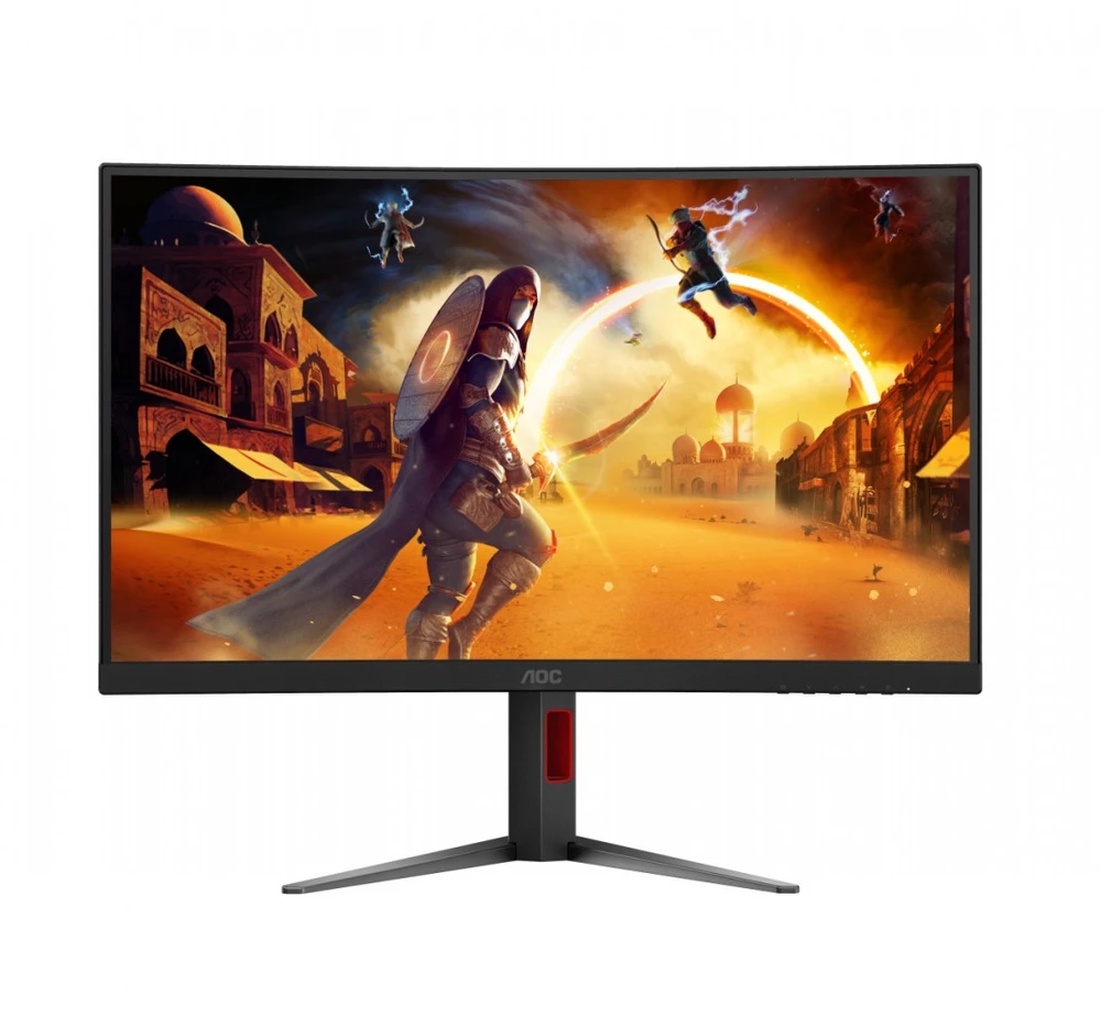 Monitorius AOC CQ27G4Z2 27inch 16:9 Fast VA 260Hz OC Native 240Hz 2560x1440 HAS 130mm HDMI x 2x 2.0 DP x 1x 1.4