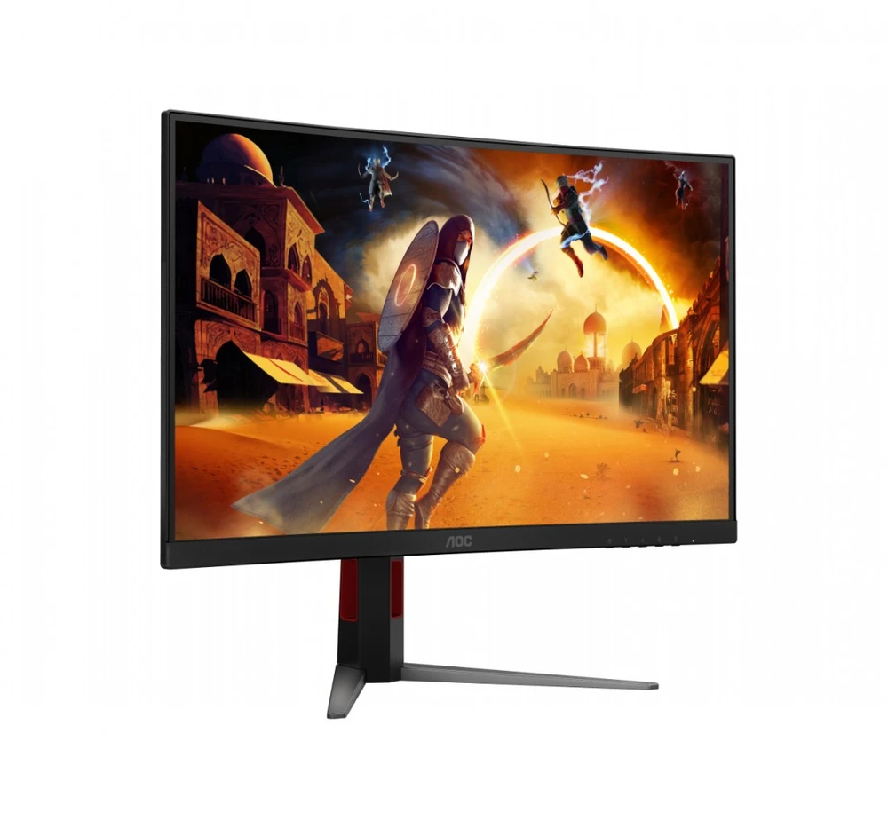 Monitorius AOC CQ27G4Z2 27inch 16:9 Fast VA 260Hz OC Native 240Hz 2560x1440 HAS 130mm HDMI x 2x 2.0 DP x 1x 1.4