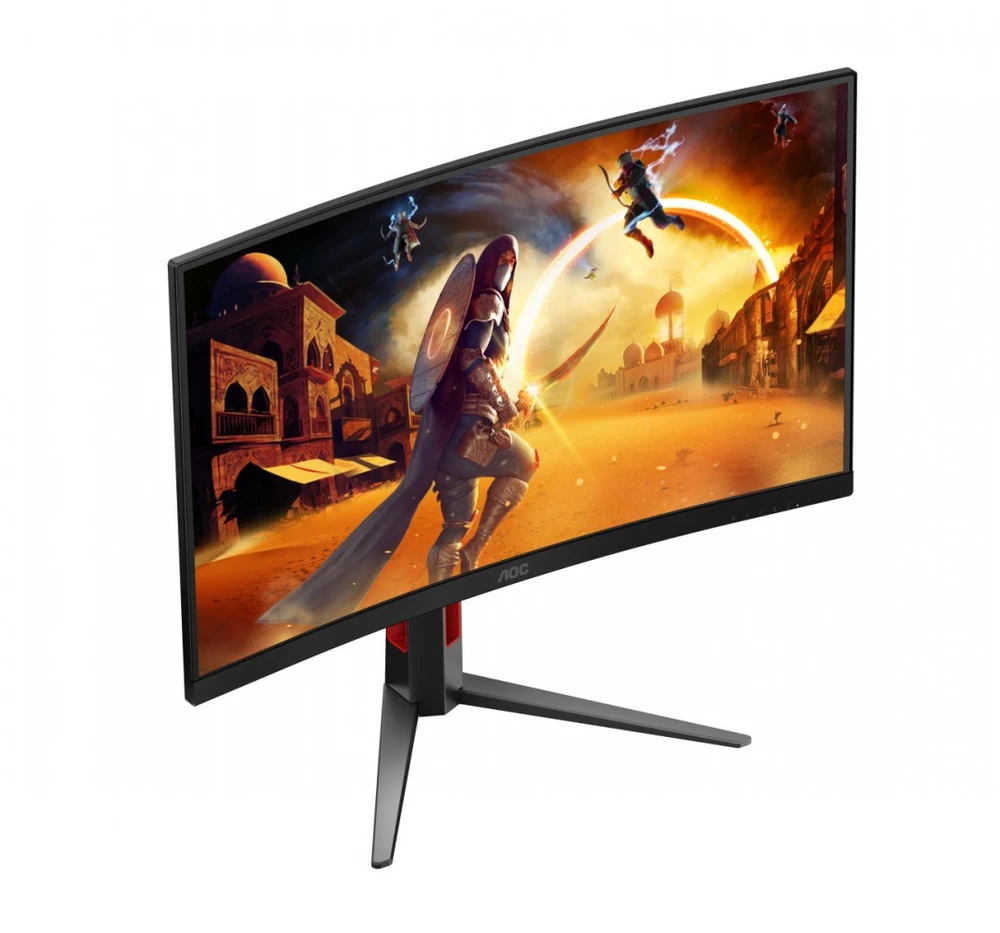 Monitorius AOC CQ27G4Z2 27inch 16:9 Fast VA 260Hz OC Native 240Hz 2560x1440 HAS 130mm HDMI x 2x 2.0 DP x 1x 1.4