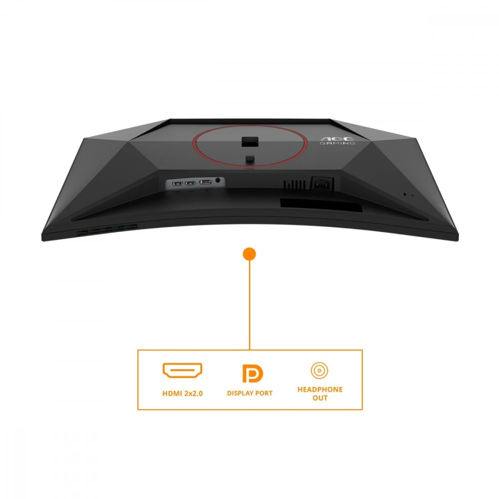 Monitorius AOC CQ27G4Z2 27inch 16:9 Fast VA 260Hz OC Native 240Hz 2560x1440 HAS 130mm HDMI x 2x 2.0 DP x 1x 1.4