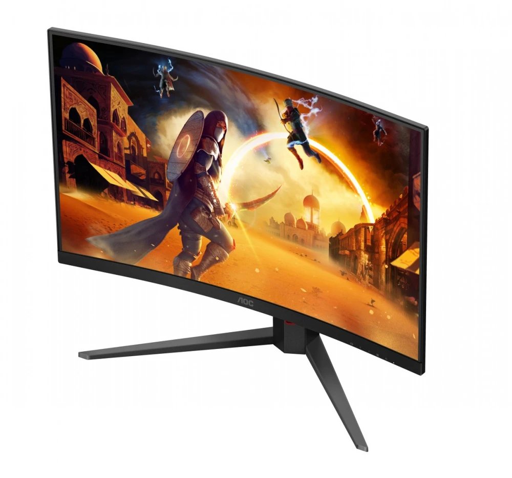 AOC G4 C32G4Z kompiuterio monitorius 80 cm (31.5″) 1920 x 1080 pikseliai „Full HD“ LCD Juoda, Raudona