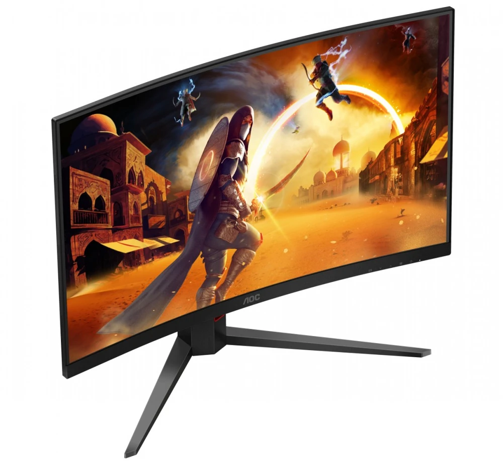 AOC G4 C32G4Z kompiuterio monitorius 80 cm (31.5″) 1920 x 1080 pikseliai „Full HD“ LCD Juoda, Raudona