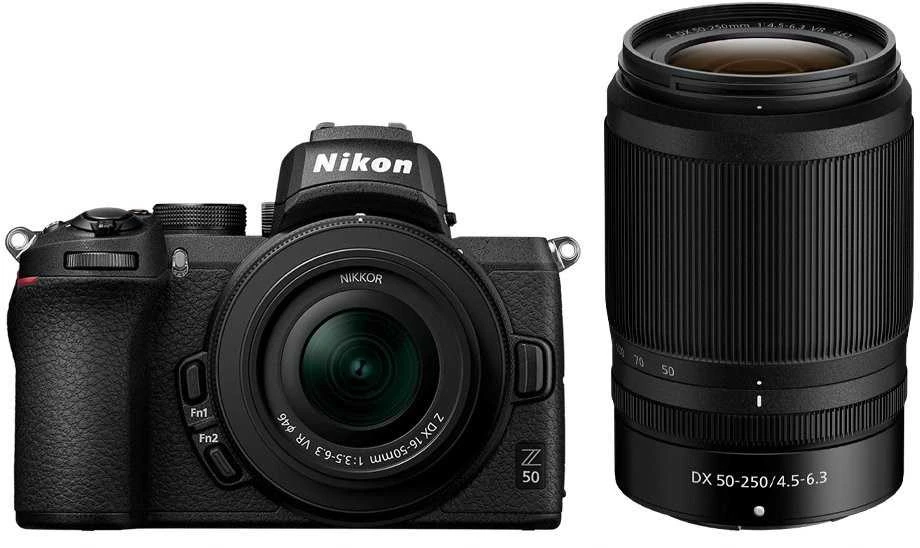 Nikon Z50 + NIKKOR Z DX 16-50mm f/3.5-6.3 VR + NIKKOR Z DX 50-250mm f/4.5-6.3 VR