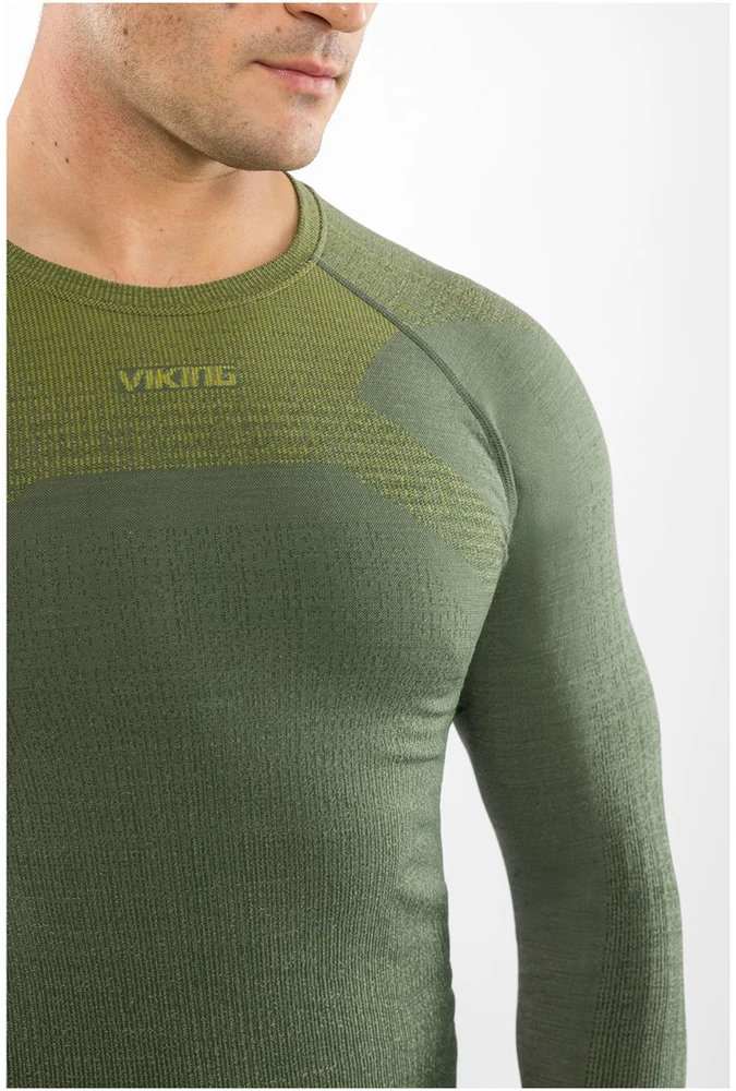 Men's Base Layer Set VIKING Altis Man Set Merino dark žalias XL