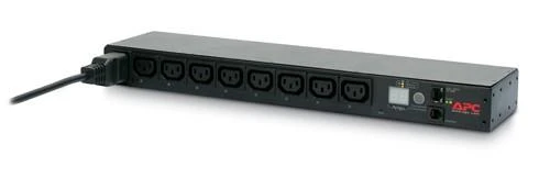 APC AP7921B maitinimo paskirstymo įrenginys 0U/1U Juoda 8 AC išvestis(ys / čių)